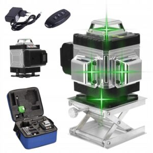 Nivela laser 4D Bedee, 16 linii, auto-nivelare, raza de lucru 25m, dimensiuni 135x105x126mm
