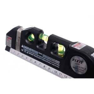 Nivela laser cu ruleta 250cm, Kraft&Dele KD10437