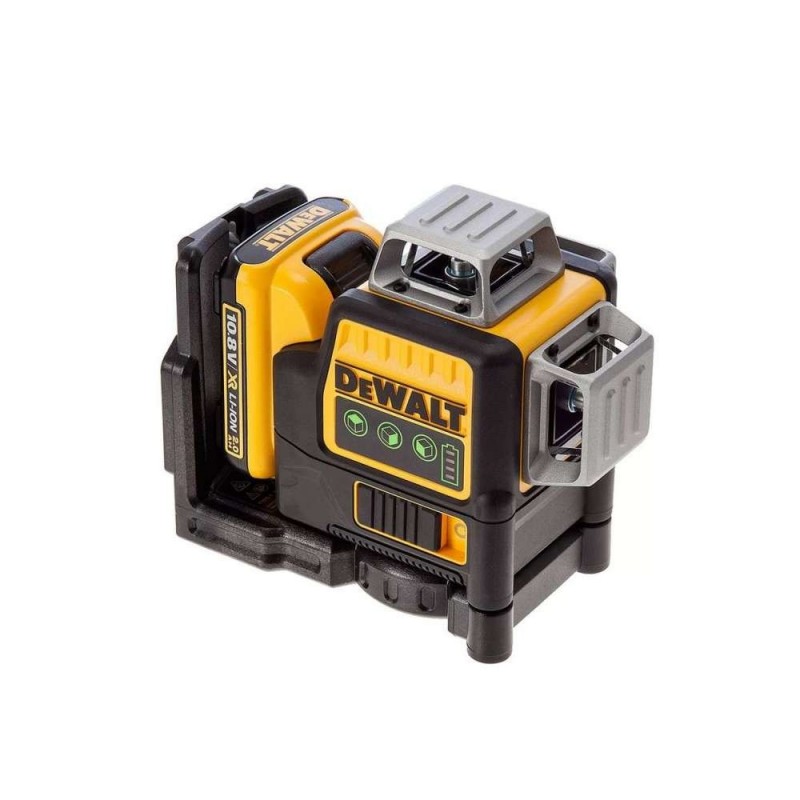 Nivela laser in cruce, autonivelanta, 10.8V, fascicul verde, Dewalt