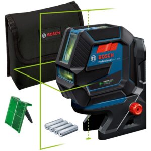 Nivela laser multifunctionala Bosch Professional 0601066M00, 50 m domeniu maxim lucru, ± 0.3 mm/m precizie lucru, ± 4° domeniu autonivelare, IP 64, husa, suport rotativ RM 10,...